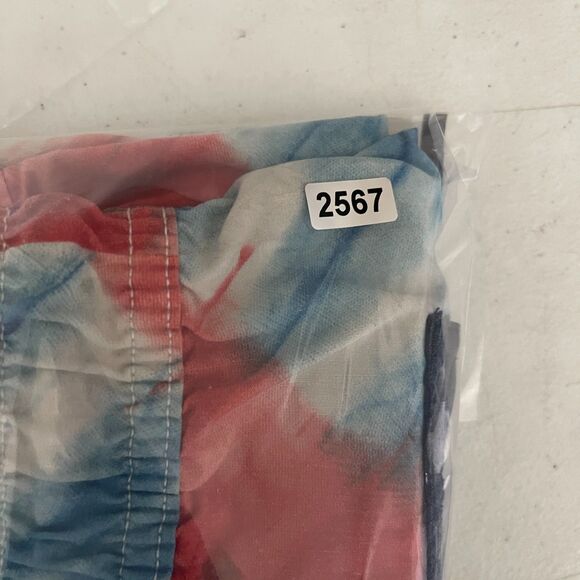 Rip Curl Freebird Lay Days Board Shorts Mens Small Multi Tie Dye Swimwear - Picture 9 of 10